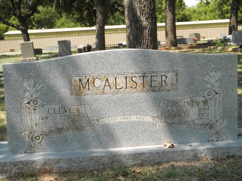 Cleve-Virginia McAlister