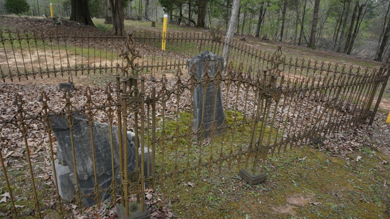 Academy Cemetery Iron Fence